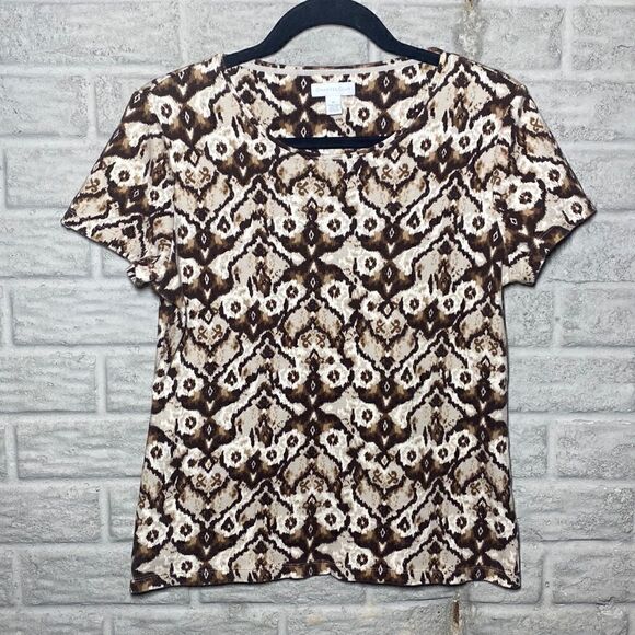 Charter Club top Women's Size Medium - Picture 2 of 8